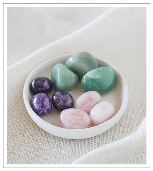 RİTÜEL TAŞLAR - 3 LÜ DOĞAL TAŞ SETİ